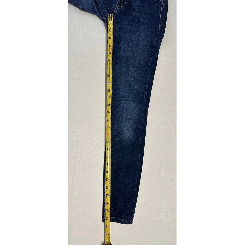 Pilcro Anthropologie‎ Jeans 26 Blue High-Rise Skinny Denim Cotton Stretch